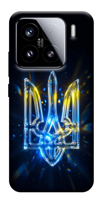 Чохол itsPrint Glass trident для Xiaomi 15, love ukraine, купити оптом з доставкою