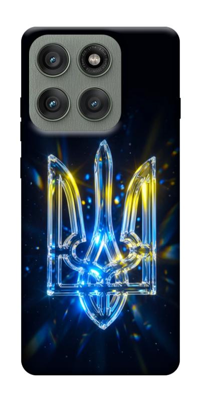 Чохол itsPrint Glass trident для Motorola Edge 60 Pro, love ukraine, купити оптом з доставкою