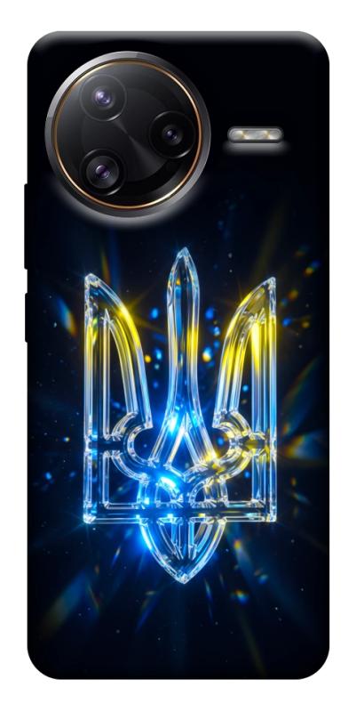 Чохол itsPrint Glass trident для Xiaomi Poco F7, love ukraine, купити оптом з доставкою