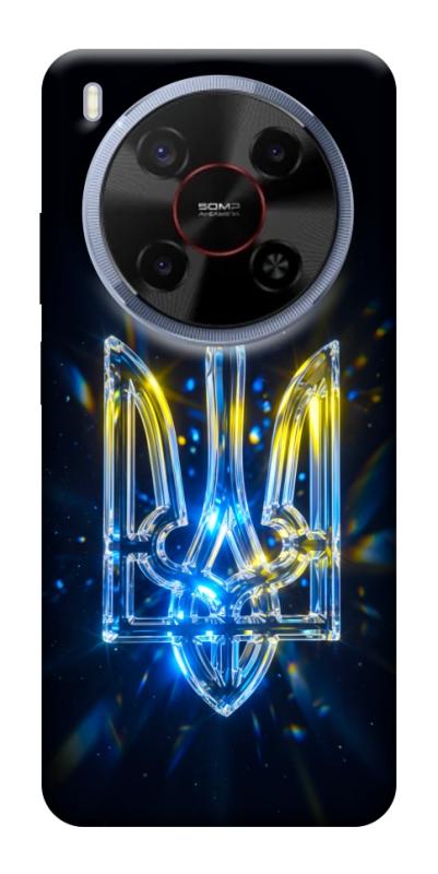 Чохол itsPrint Glass trident для ZTE Nubia V70 Max, love ukraine, купити оптом з доставкою