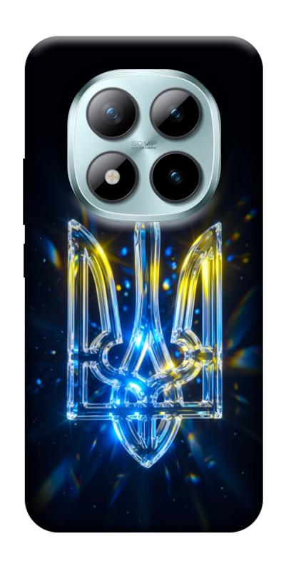Чохол itsPrint Glass trident для Xiaomi Redmi Note 15 Pro 5G, love ukraine, купити оптом з доставкою