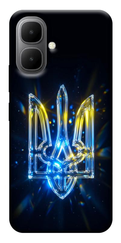 Чохол itsPrint Glass trident для Infinix Smart 10, love ukraine, купити оптом з доставкою
