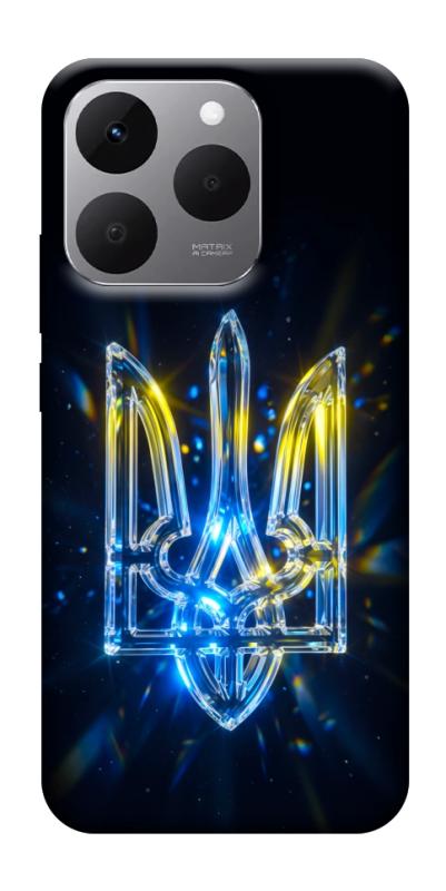 Чохол itsPrint Glass trident для Realme 15T, love ukraine, купити оптом з доставкою