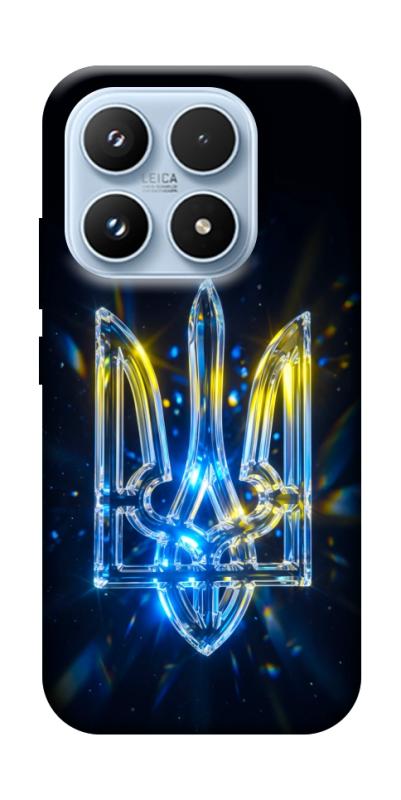 Чохол itsPrint Glass trident для Xiaomi 17 Pro, love ukraine, купити оптом з доставкою