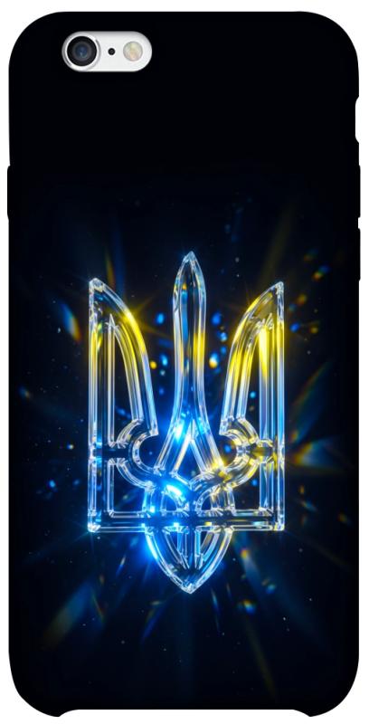 Чохол itsPrint Glass trident для Apple iPhone 6/6s (4.7"), love ukraine, купити оптом з доставкою