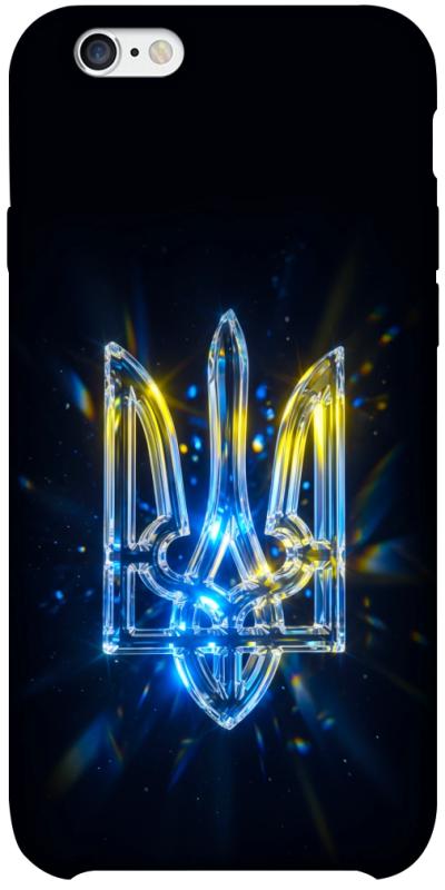 Чохол itsPrint Glass trident для Apple iPhone 6/6s plus (5.5"), love ukraine, купити оптом з доставкою