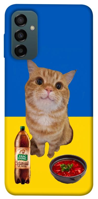 Чохол itsPrint Kitty dinner для Samsung Galaxy M34 5G, love ukraine, купити оптом з доставкою