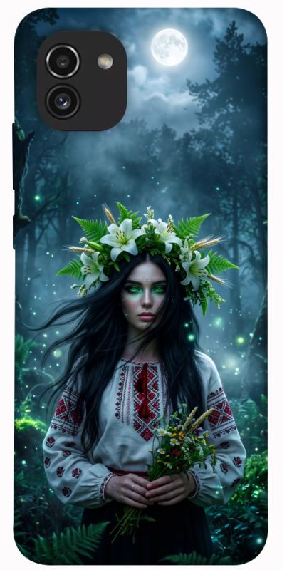 Чохол itsPrint Mystical Mavka для Samsung Galaxy A03, love ukraine, купити оптом з доставкою