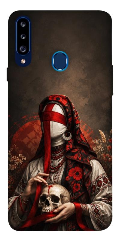 Чохол itsPrint Slavic mystery girl для Samsung Galaxy A20s, love ukraine, купити оптом з доставкою