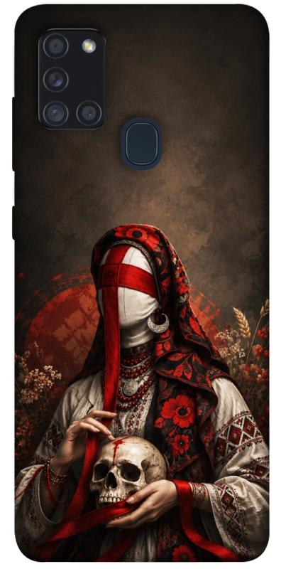 Чохол itsPrint Slavic mystery girl для Samsung Galaxy A21s, love ukraine, купити оптом з доставкою
