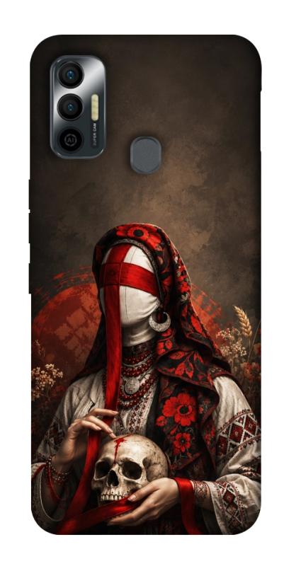 Чохол itsPrint Slavic mystery girl для TECNO Spark 7, love ukraine, купити оптом з доставкою