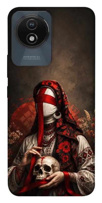 Чохол itsPrint Slavic mystery girl для Vivo Y02, love ukraine, купити оптом з доставкою