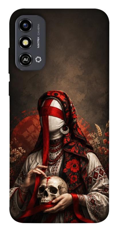 Чохол itsPrint Slavic mystery girl для ZTE Blade A53, love ukraine, купити оптом з доставкою