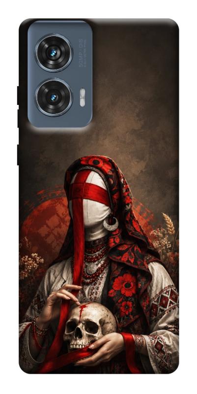Чохол itsPrint Slavic mystery girl для Motorola Edge 50 Fusion, love ukraine, купити оптом з доставкою