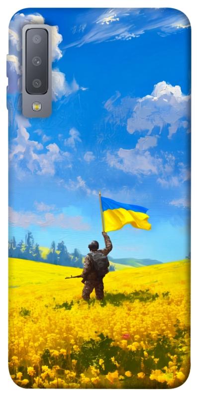 Чохол itsPrint Soldier для Samsung A750 Galaxy A7 (2018), love ukraine, купити оптом з доставкою