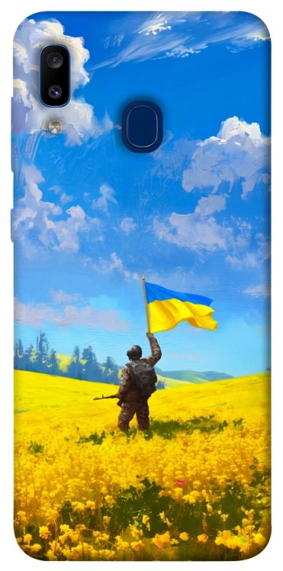 Чохол itsPrint Soldier для Samsung Galaxy A20 / A30, love ukraine, купити оптом з доставкою
