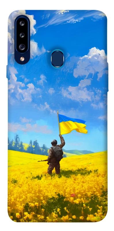 Чохол itsPrint Soldier для Samsung Galaxy A20s, love ukraine, купити оптом з доставкою
