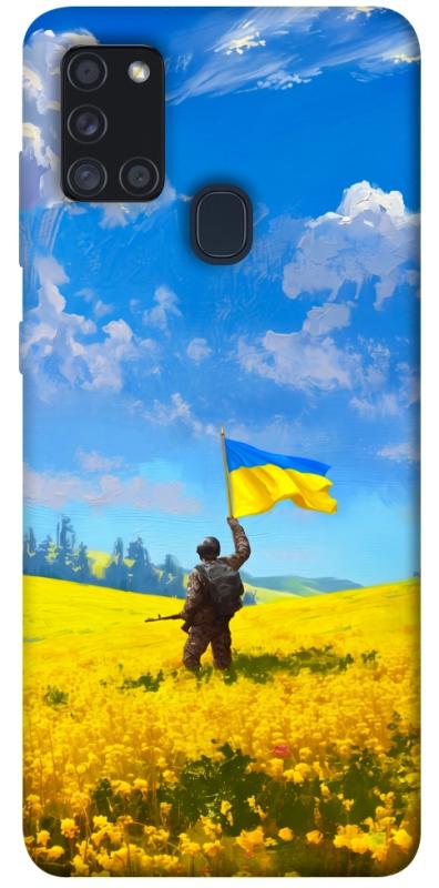 Чохол itsPrint Soldier для Samsung Galaxy A21s, love ukraine, купити оптом з доставкою