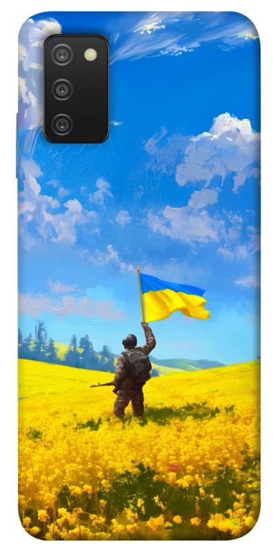 Чохол itsPrint Soldier для Samsung Galaxy A03s, love ukraine, купити оптом з доставкою