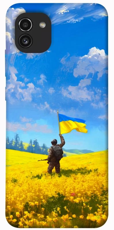 Чохол itsPrint Soldier для Samsung Galaxy A03, love ukraine, купити оптом з доставкою