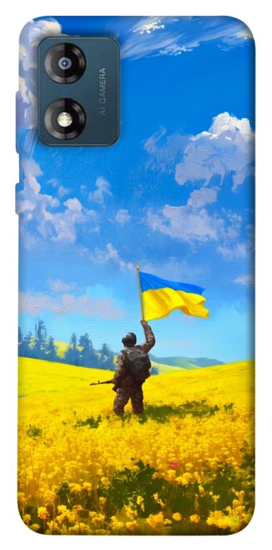Чохол itsPrint Soldier для Motorola Moto E13, love ukraine, купити оптом з доставкою
