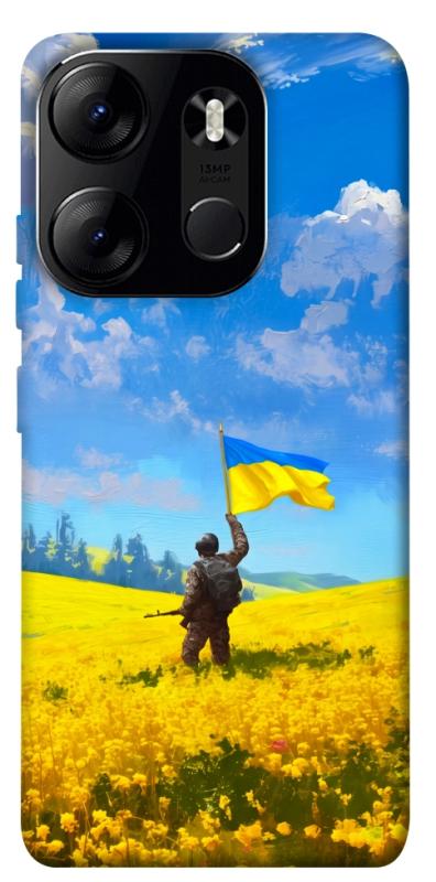 Чохол itsPrint Soldier для Tecno Spark Go 2023, love ukraine, купити оптом з доставкою