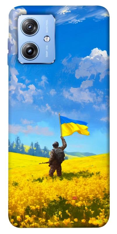 Чохол itsPrint Soldier для Motorola Moto G84, love ukraine, купити оптом з доставкою