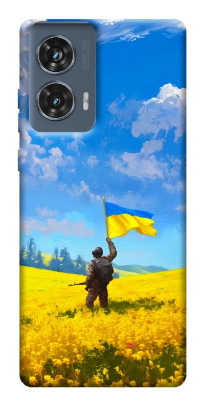 Чохол itsPrint Soldier для Motorola Edge 50 Fusion, love ukraine, купити оптом з доставкою