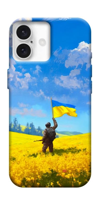 Чохол itsPrint Soldier для Apple iPhone 16 Plus (6.7"), love ukraine, купити оптом з доставкою