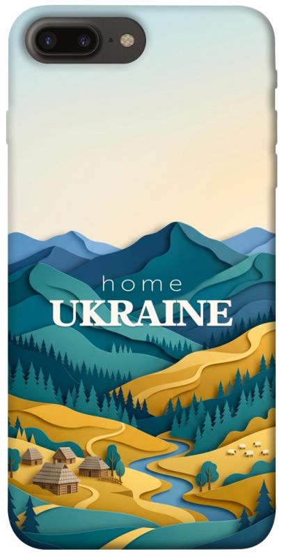 Чохол itsPrint Ukraine home для Apple iPhone 7 plus / 8 plus (5.5"), love ukraine, купити оптом з доставкою