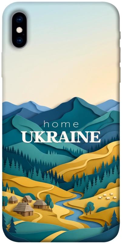 Чохол itsPrint Ukraine home для Apple iPhone X (5.8"), love ukraine, купити оптом з доставкою