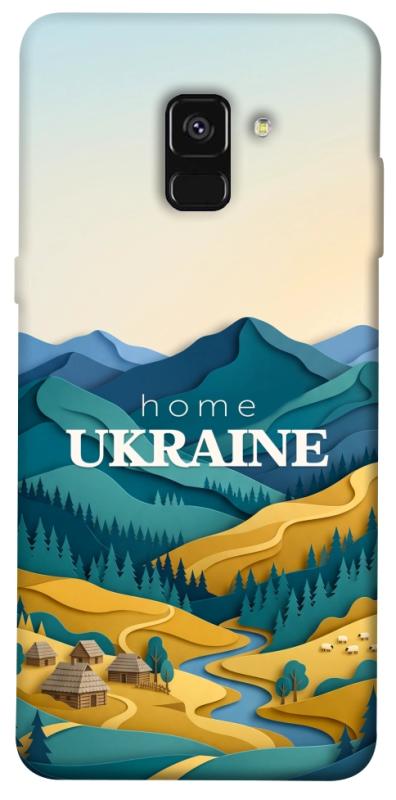 Чохол itsPrint Ukraine home для Samsung A530 Galaxy A8 (2018), love ukraine, купити оптом з доставкою