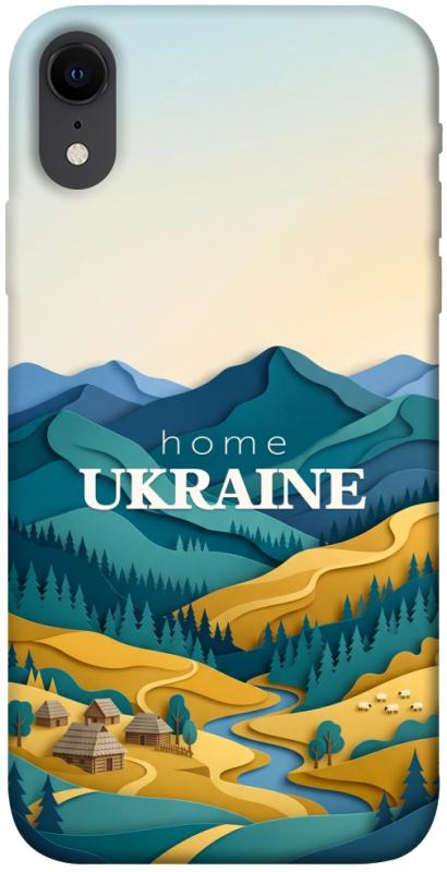 Чохол itsPrint Ukraine home для Apple iPhone XR (6.1"), love ukraine, купити оптом з доставкою