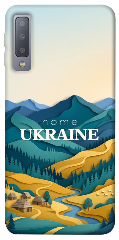 Чохол itsPrint Ukraine home для Samsung A750 Galaxy A7 (2018), love ukraine, купити оптом з доставкою