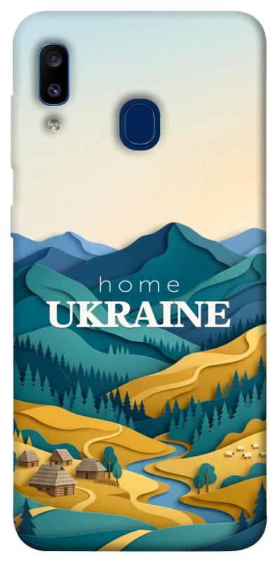Чохол itsPrint Ukraine home для Samsung Galaxy A20 / A30, love ukraine, купити оптом з доставкою