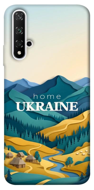 Чохол itsPrint Ukraine home для Huawei Honor 20 / Nova 5T, love ukraine, купити оптом з доставкою