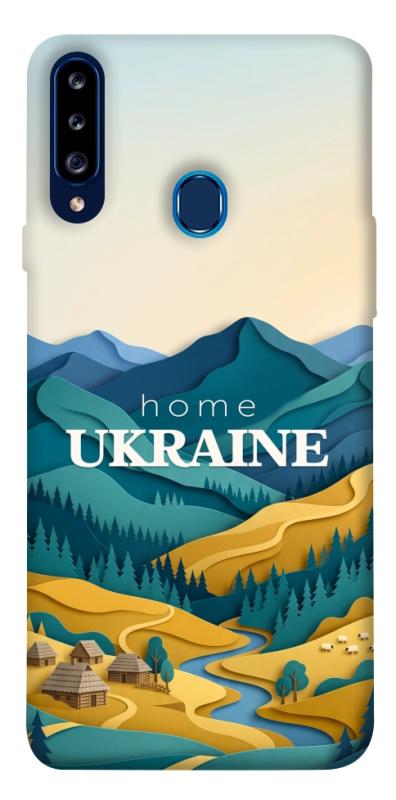 Чохол itsPrint Ukraine home для Samsung Galaxy A20s, love ukraine, купити оптом з доставкою