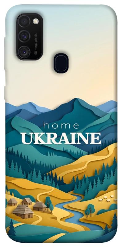 Чохол itsPrint Ukraine home для Samsung Galaxy M30s / M21, love ukraine, купити оптом з доставкою