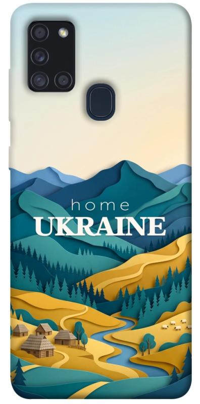 Чохол itsPrint Ukraine home для Samsung Galaxy A21s, love ukraine, купити оптом з доставкою