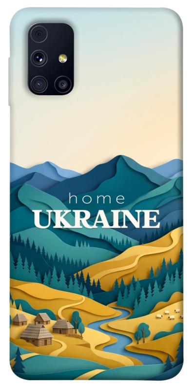 Чохол itsPrint Ukraine home для Samsung Galaxy M31s, love ukraine, купити оптом з доставкою