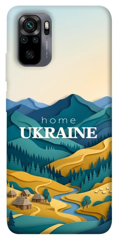 Чохол itsPrint Ukraine home для Xiaomi Redmi Note 10 / Note 10s, love ukraine, купити оптом з доставкою