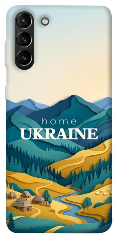 Чохол itsPrint Ukraine home для Samsung Galaxy S21+, love ukraine, купити оптом з доставкою