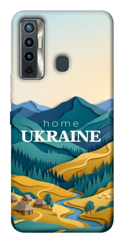 Чохол itsPrint Ukraine home для TECNO Camon 17 Pro, love ukraine, купити оптом з доставкою