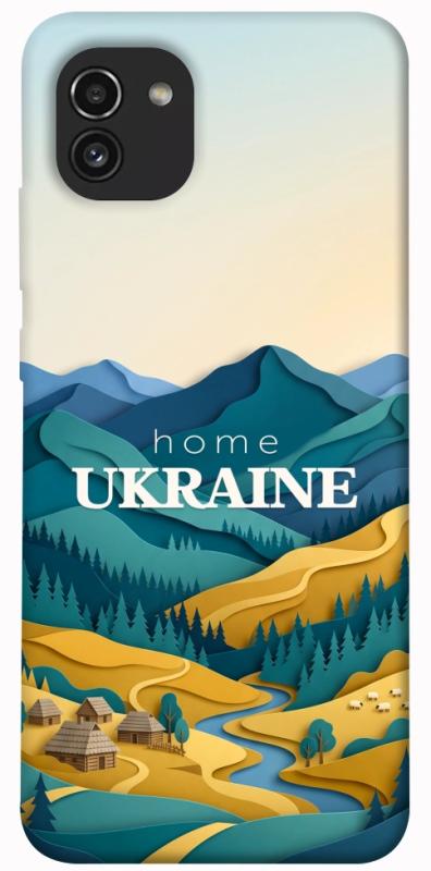 Чохол itsPrint Ukraine home для Samsung Galaxy A03, love ukraine, купити оптом з доставкою