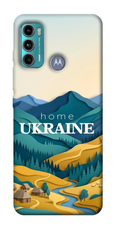 Чохол itsPrint Ukraine home для Motorola Moto G60, love ukraine, купити оптом з доставкою