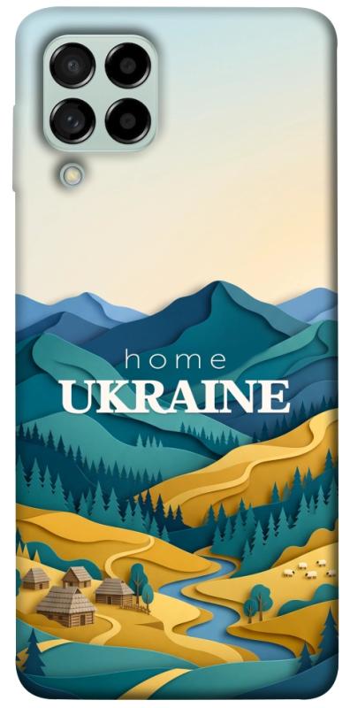 Чохол itsPrint Ukraine home для Samsung Galaxy M53 5G, love ukraine, купити оптом з доставкою
