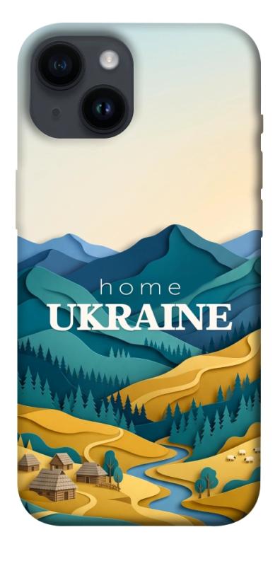 Чохол itsPrint Ukraine home для Apple iPhone 14 (6.1"), love ukraine, купити оптом з доставкою
