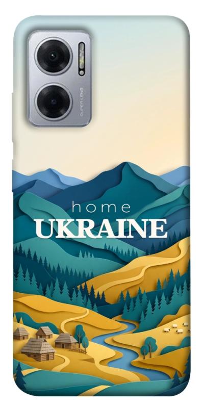 Чохол itsPrint Ukraine home для Xiaomi Redmi Note 11E, love ukraine, купити оптом з доставкою
