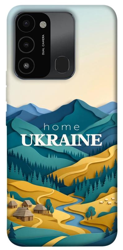 Чохол itsPrint Ukraine home для Tecno Spark Go 2022 (KG5m), love ukraine, купити оптом з доставкою