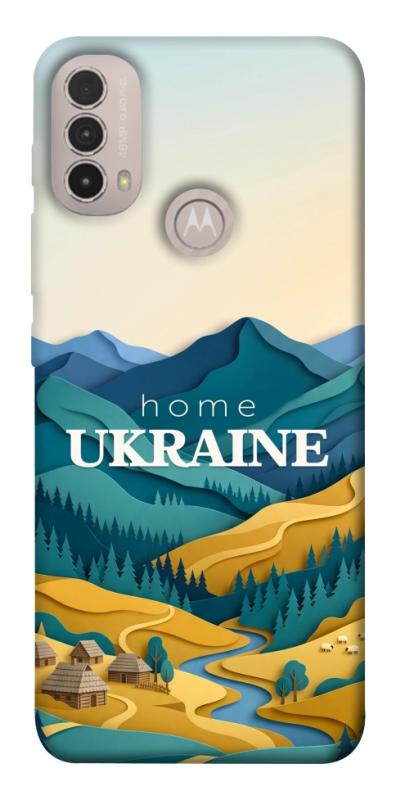 Чохол itsPrint Ukraine home для Motorola Moto E40, love ukraine, купити оптом з доставкою
